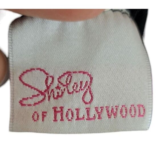 Vintage 80s Shirley of Hollywood Long Sleeve Lingerie Sheer Short Robe Womens L - Picture 7 of 7